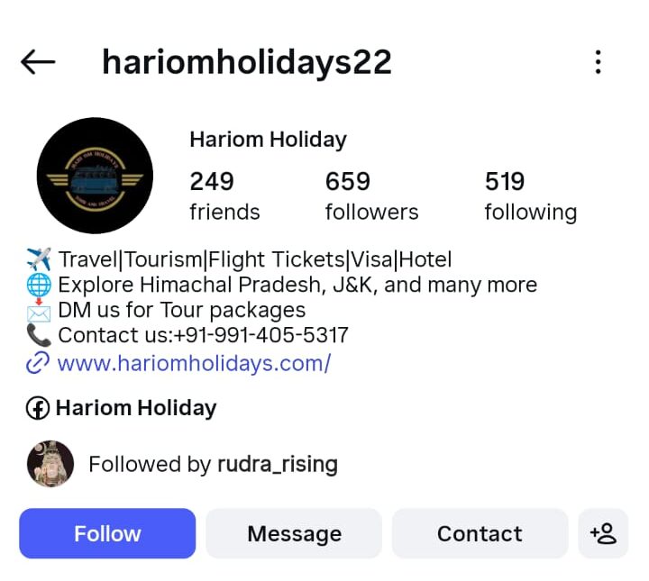 Travel soical media marketing