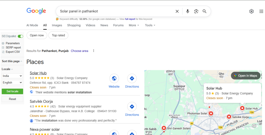 SEO services for small business to improve Google rankings and local visibility